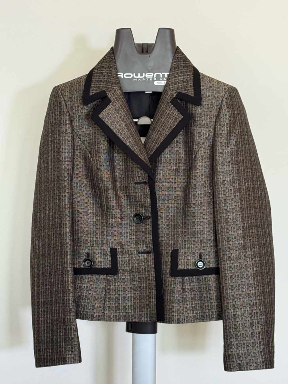 Jones Studio Brown Separate Blazer - Classic Tailored Jacket - Picture 3 of 6